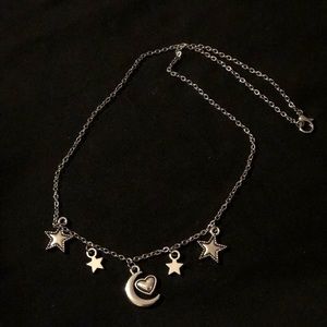 Moon & Stars Necklace